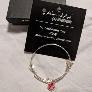 Alex & Ani - Rose - October Birthstone